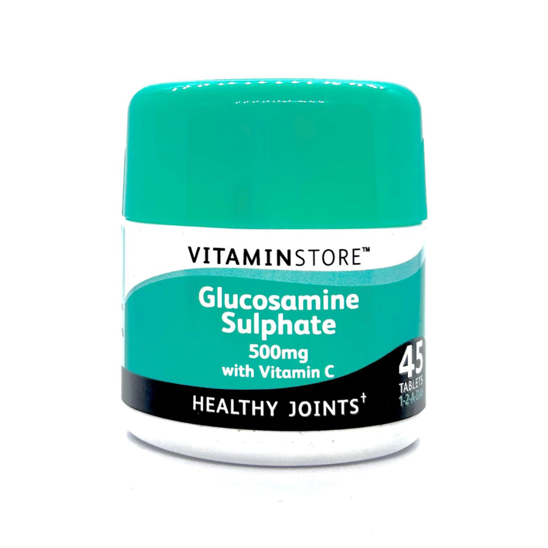 Glucosamine Sulphate 500Mg With Vitamin C 45 Tablets 05/25 Glucosamine Sulphate 500Mg With Vitamin C 45 Tablets 05/25